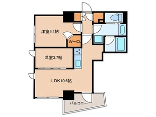 ｻﾞ・ﾊﾟｰｸﾊﾋﾞｵ文京目白台ﾌﾟﾚｲｽの物件間取画像